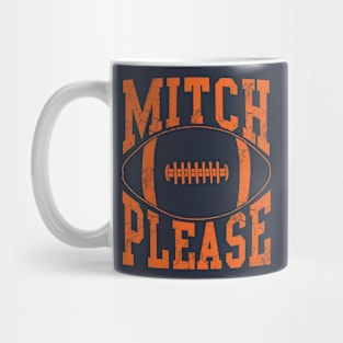 Mitch Please Football Mug